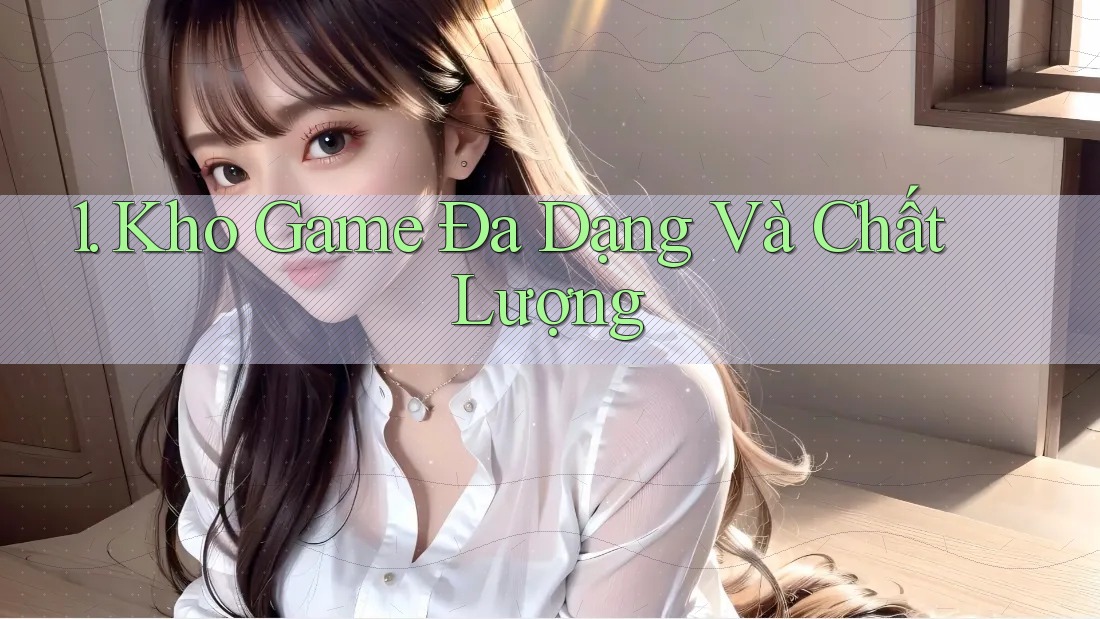 1. Kho Game Đa Dạng Và Chất Lượng