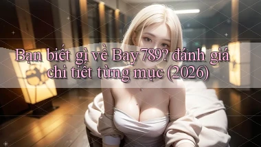 Bạn biết gì về Bay789 đánh giá chi tiết từng mục (2026)