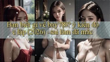 Bạn biết gì về bay789 ý kiến độc lập (2026)   sai lầm đã mắc