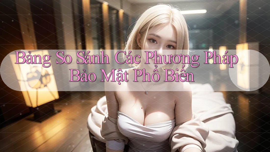 Bảng So Sánh Các Phương Pháp Bảo Mật Phổ Biến