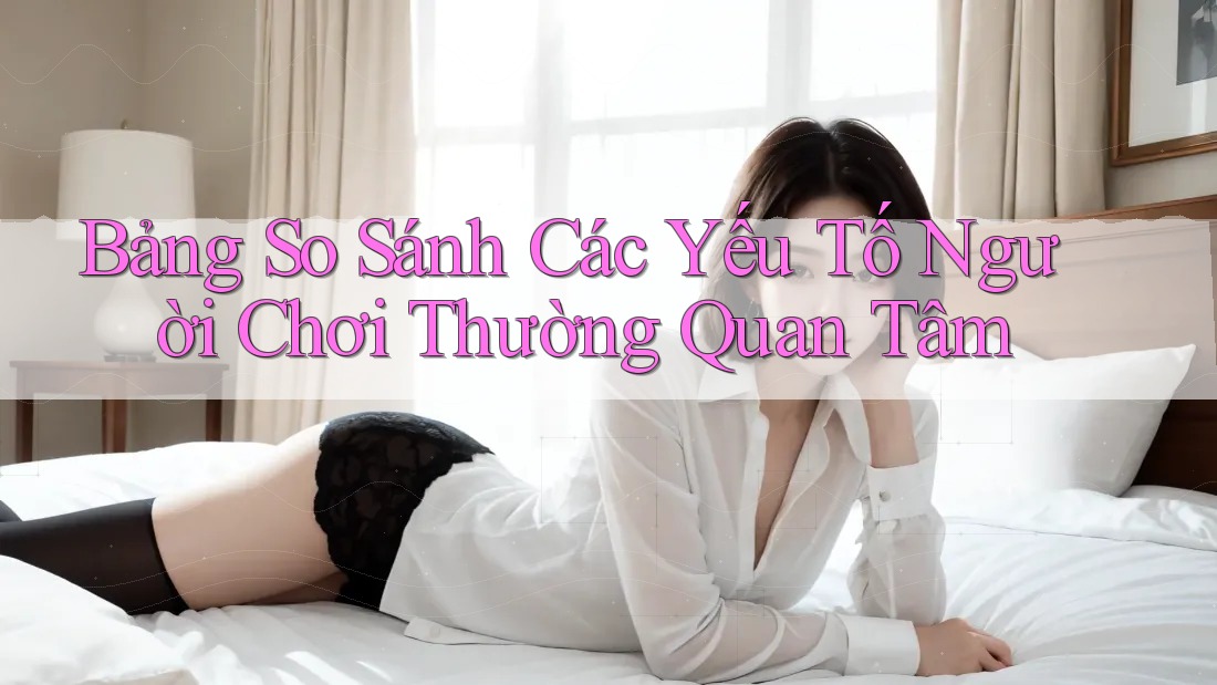 Bảng So Sánh Các Yếu Tố Người Chơi Thường Quan Tâm