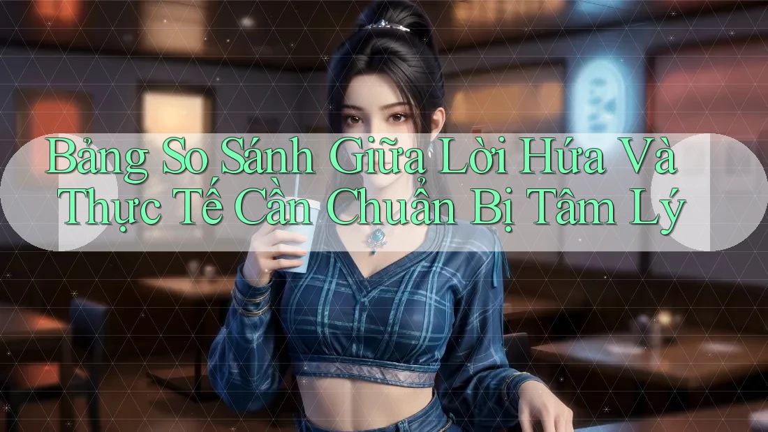 Bảng So Sánh Giữa Lời Hứa Và Thực Tế Cần Chuẩn Bị Tâm Lý
