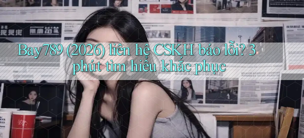 Bay789 (2026) liên hệ CSKH báo lỗi 3 phút tìm hiểu khắc phục