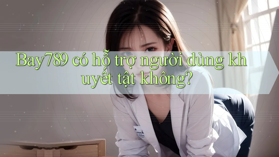 Bay789 có hỗ trợ người dùng khuyết tật không?