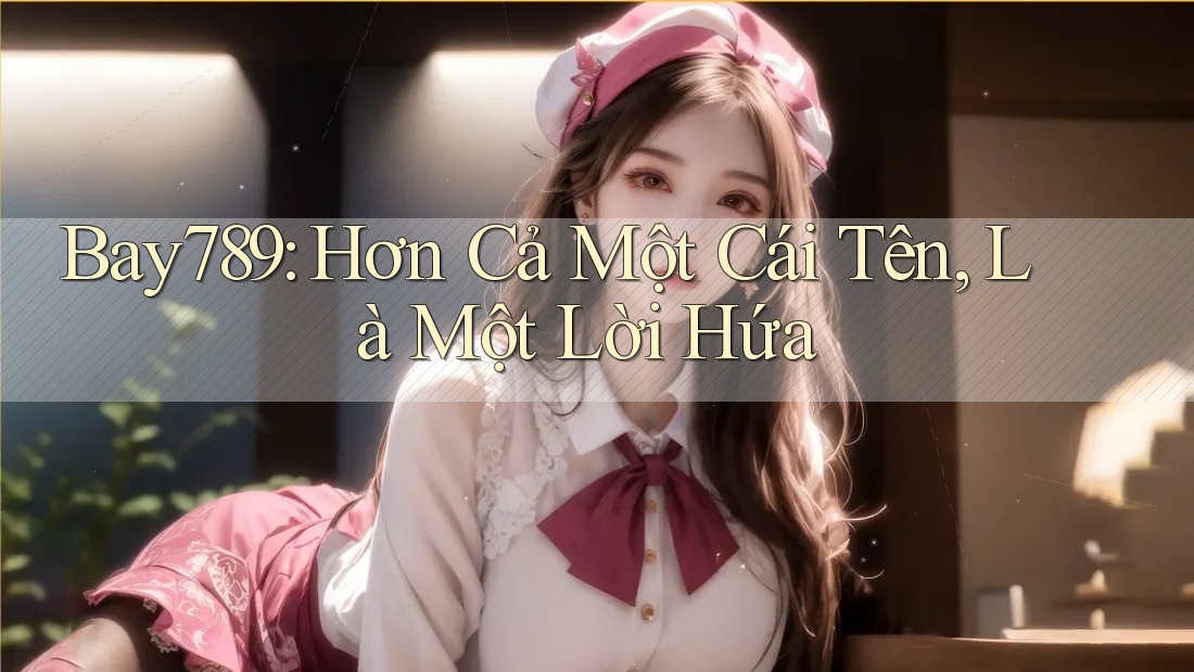 Bay789: Hơn Cả Một Cái Tên, Là Một Lời Hứa
