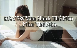 bay789 vận hành thế nào như thế nào