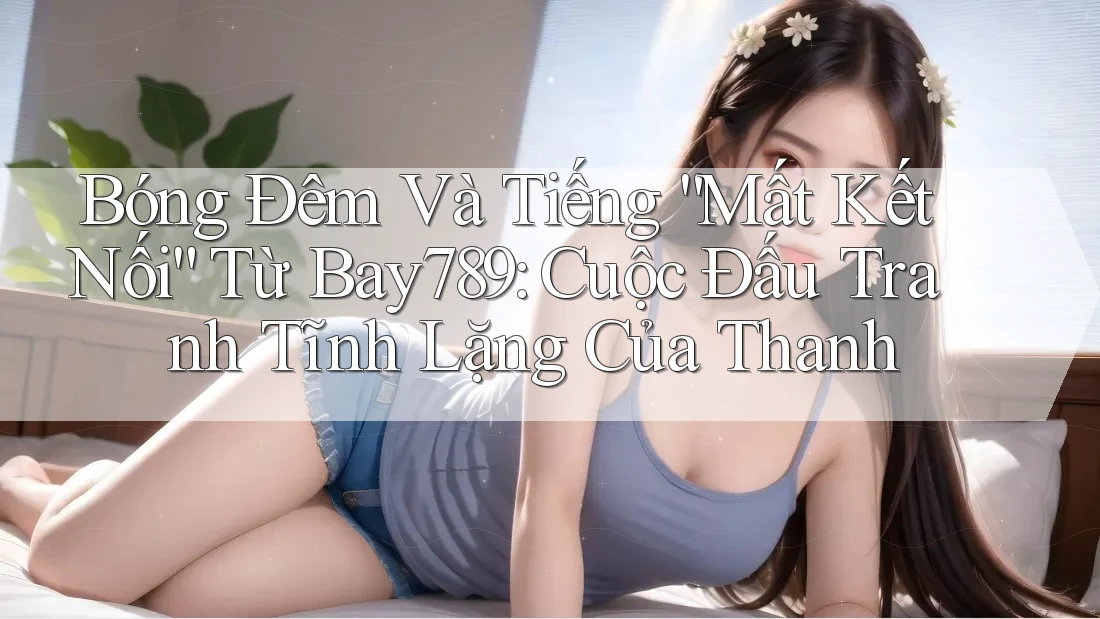 Bóng Đêm Và Tiếng “Mất Kết Nối” Từ Bay789: Cuộc Đấu Tranh Tĩnh Lặng Của Thanh