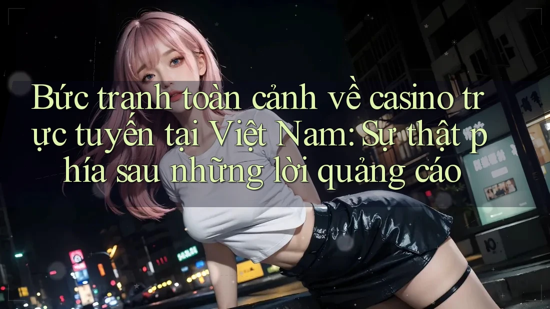 Bức tranh toàn cảnh về casino trực tuyến tại Việt Nam: Sự thật phía sau những lời quảng cáo