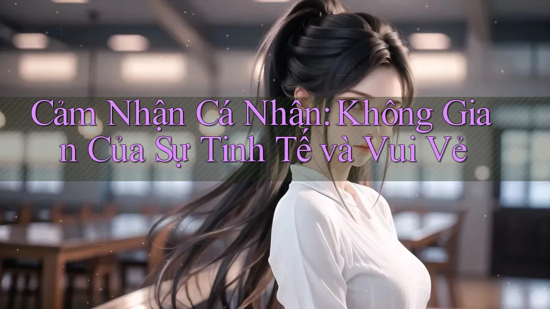 Cảm Nhận Cá Nhân: Không Gian Của Sự Tinh Tế và Vui Vẻ Cảm Nhận Cá Nhân: Không Gian Của Sự Tinh Tế và Vui Vẻ