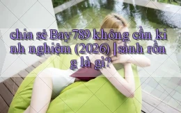 chia sẻ Bay789 không cần kinh nghiệm (2026) sảnh rồng là gì