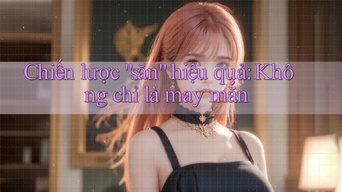 Chiến lược “săn” hiệu quả: Không chỉ là may mắn Chiến lược “săn” hiệu quả: Không chỉ là may mắn