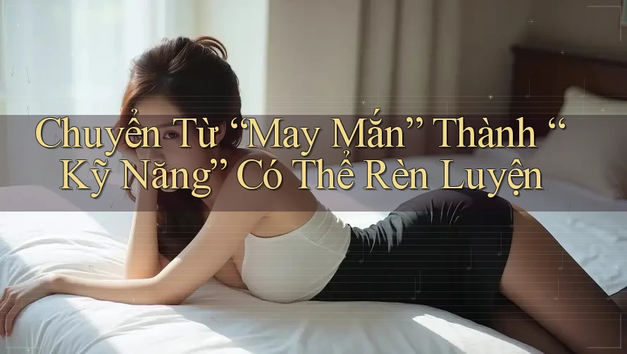 Chuyển Từ “May Mắn” Thành “Kỹ Năng” Có Thể Rèn Luyện