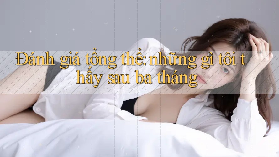 Đánh giá tổng thể: những gì tôi thấy sau ba tháng Đánh giá tổng thể: những gì tôi thấy sau ba tháng