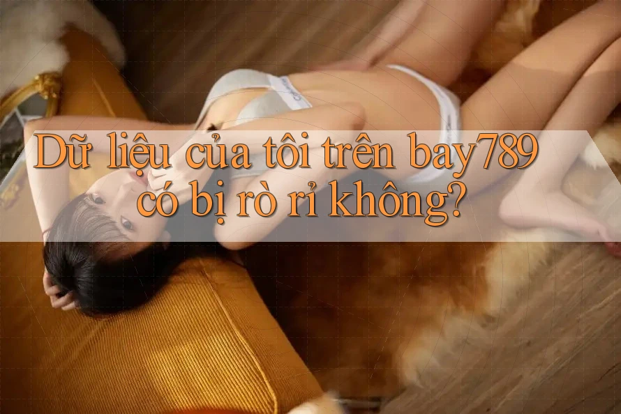 Dữ liệu của tôi trên bay789 có bị rò rỉ không?