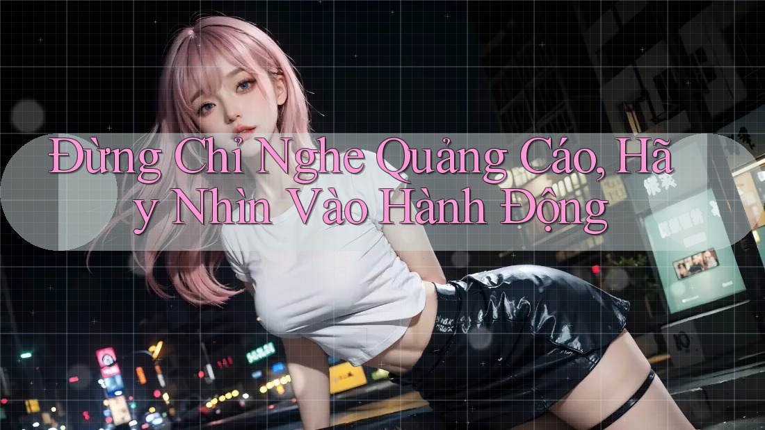 Đừng Chỉ Nghe Quảng Cáo, Hãy Nhìn Vào Hành Động
