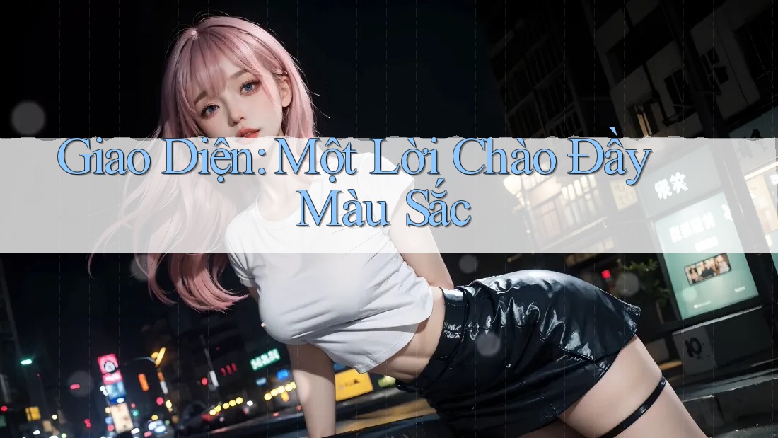 Giao Diện: Một Lời Chào Đầy Màu Sắc Giao Diện: Một Lời Chào Đầy Màu Sắc