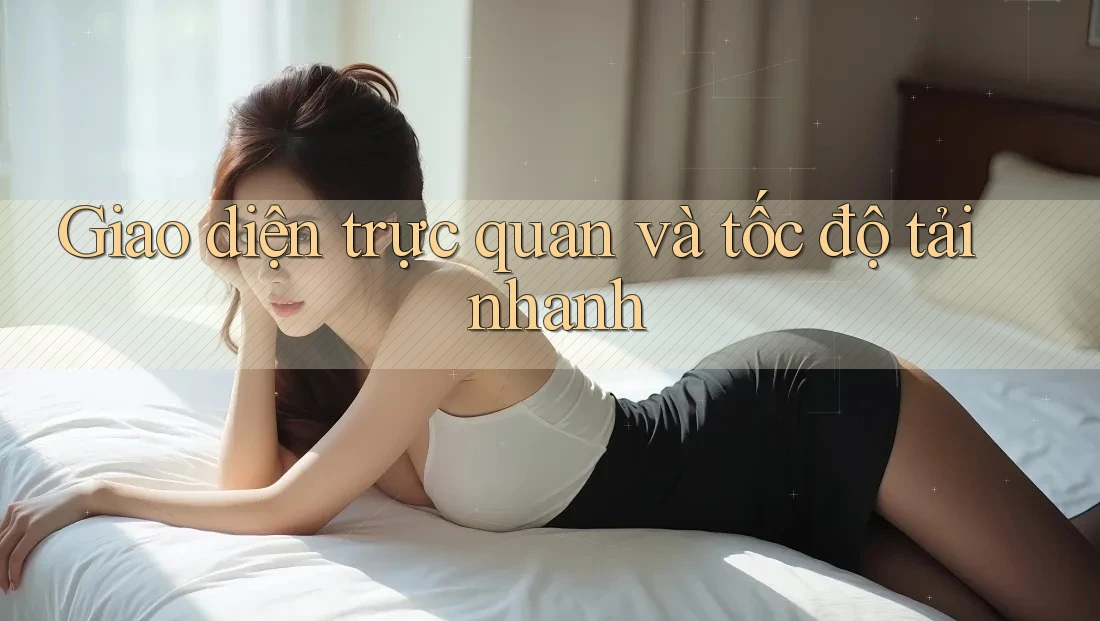 Giao diện trực quan và tốc độ tải nhanh Giao diện trực quan và tốc độ tải nhanh