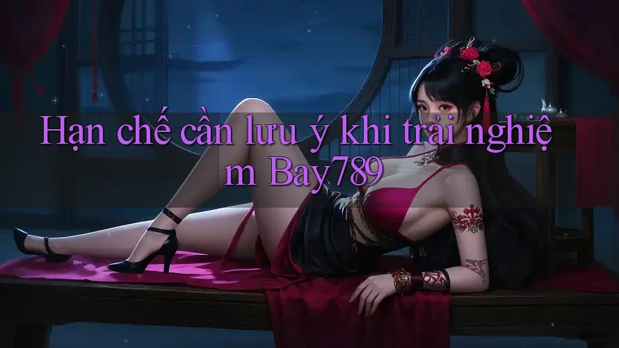 Hạn chế cần lưu ý khi trải nghiệm Bay789