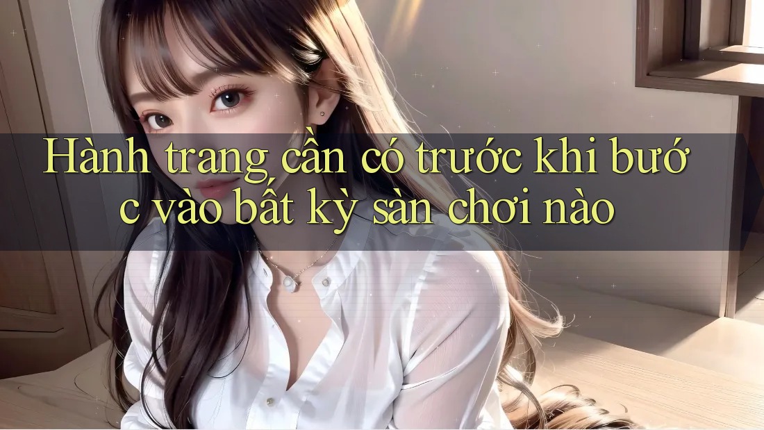Hành trang cần có trước khi bước vào bất kỳ sàn chơi nào Hành trang cần có trước khi bước vào bất kỳ sàn chơi nào