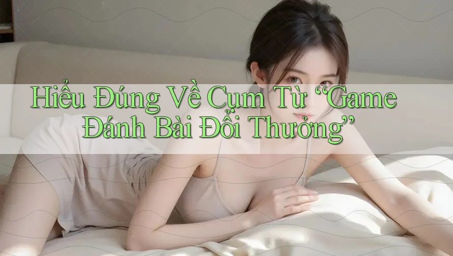 Hiểu Đúng Về Cụm Từ “Game Đánh Bài Đổi Thưởng”
