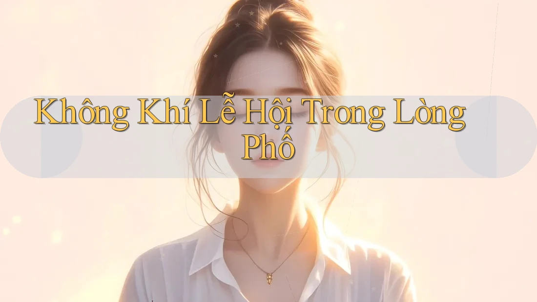 Không Khí Lễ Hội Trong Lòng Phố
