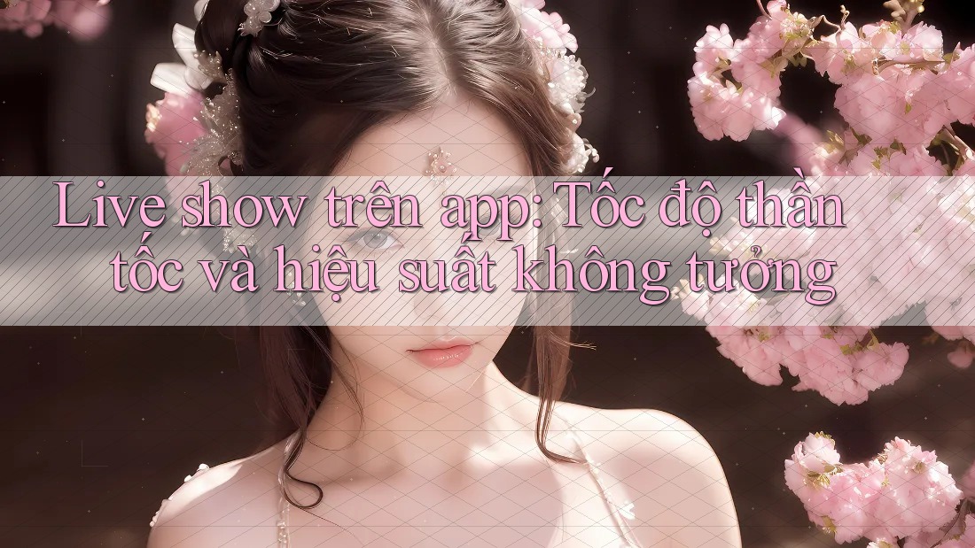 Live show trên app: Tốc độ thần tốc và hiệu suất không tưởng