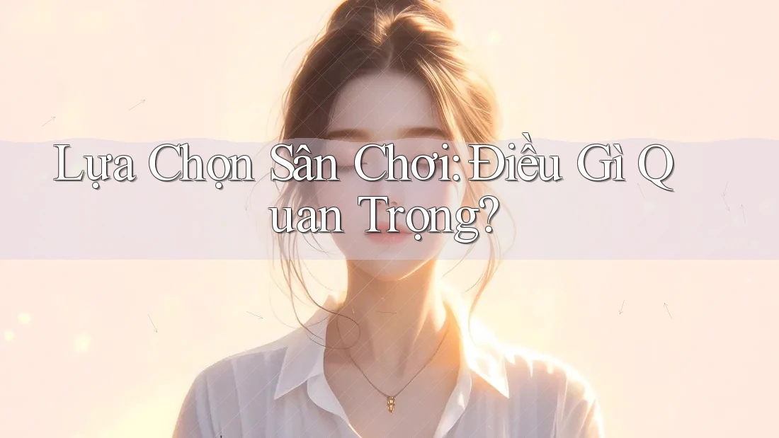 Lựa Chọn Sân Chơi: Điều Gì Quan Trọng?