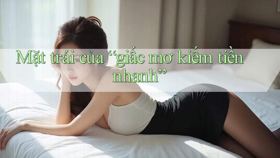 Mặt trái của “giấc mơ kiếm tiền nhanh” Mặt trái của “giấc mơ kiếm tiền nhanh”