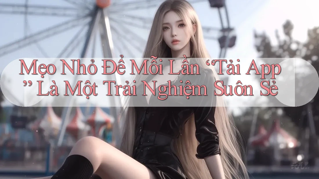 Mẹo Nhỏ Để Mỗi Lần “Tải App” Là Một Trải Nghiệm Suôn Sẻ