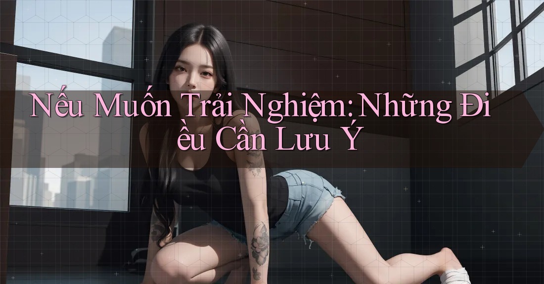 Nếu Muốn Trải Nghiệm: Những Điều Cần Lưu Ý
