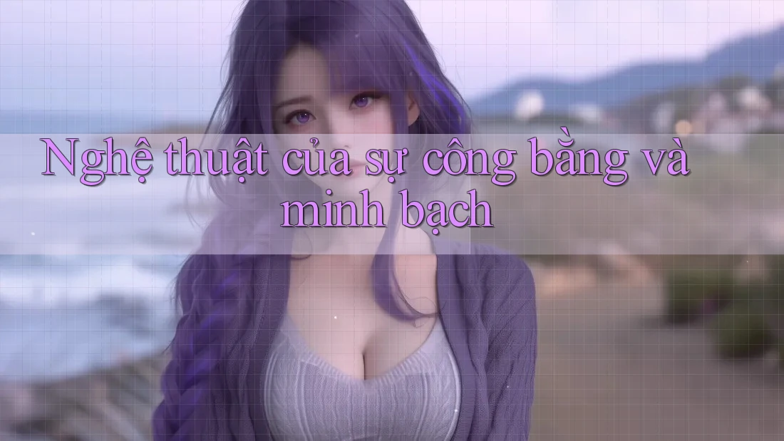 Nghệ thuật của sự công bằng và minh bạch Nghệ thuật của sự công bằng và minh bạch