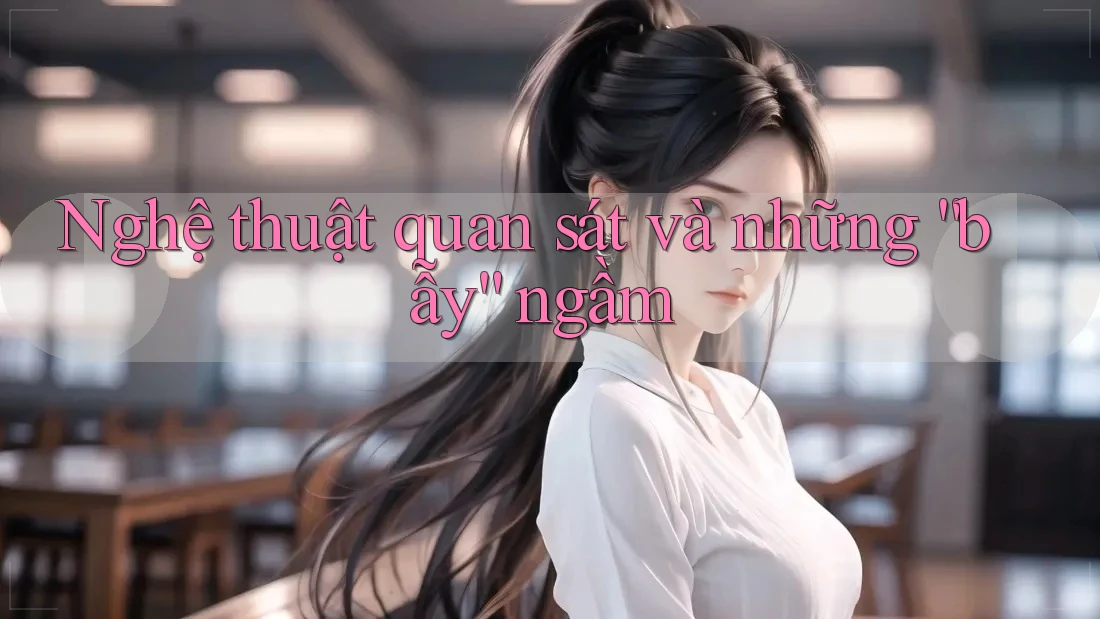 Nghệ thuật quan sát và những “bẫy” ngầm