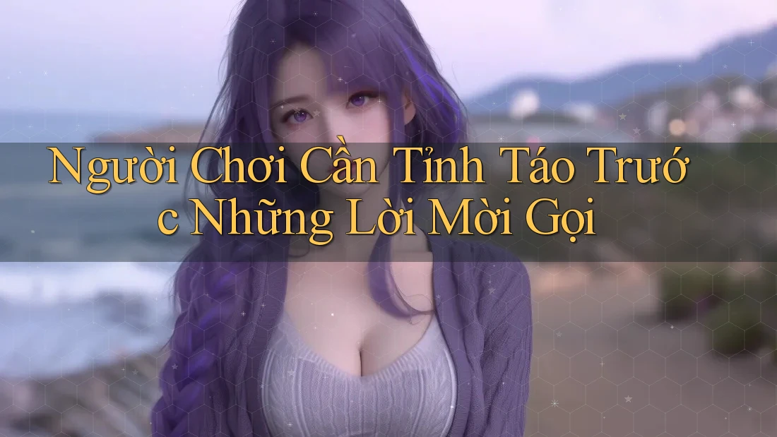 Người Chơi Cần Tỉnh Táo Trước Những Lời Mời Gọi Người Chơi Cần Tỉnh Táo Trước Những Lời Mời Gọi