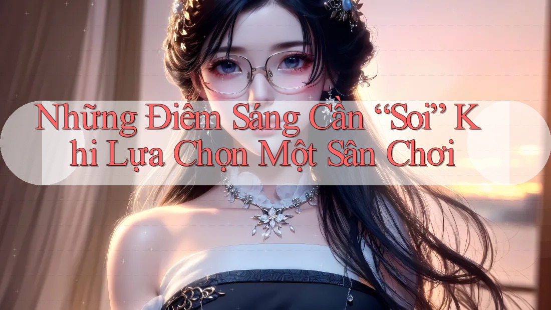 Những Điểm Sáng Cần “Soi” Khi Lựa Chọn Một Sân Chơi Những Điểm Sáng Cần “Soi” Khi Lựa Chọn Một Sân Chơi