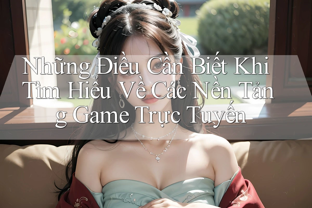 Những Điều Cần Biết Khi Tìm Hiểu Về Các Nền Tảng Game Trực Tuyến Những Điều Cần Biết Khi Tìm Hiểu Về Các Nền Tảng Game Trực Tuyến