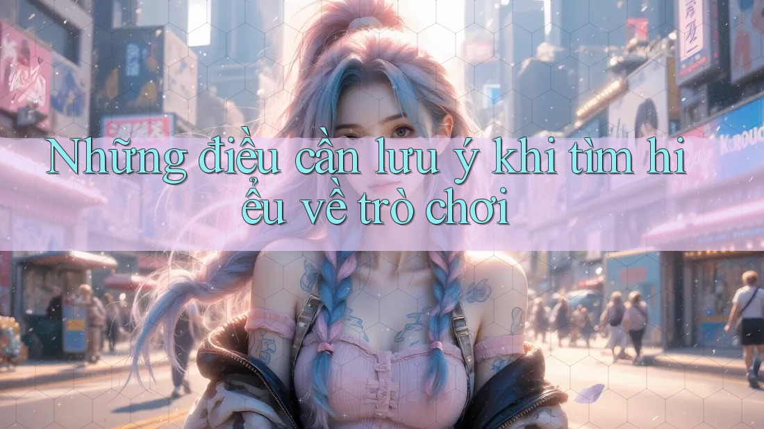 Những điều cần lưu ý khi tìm hiểu về trò chơi