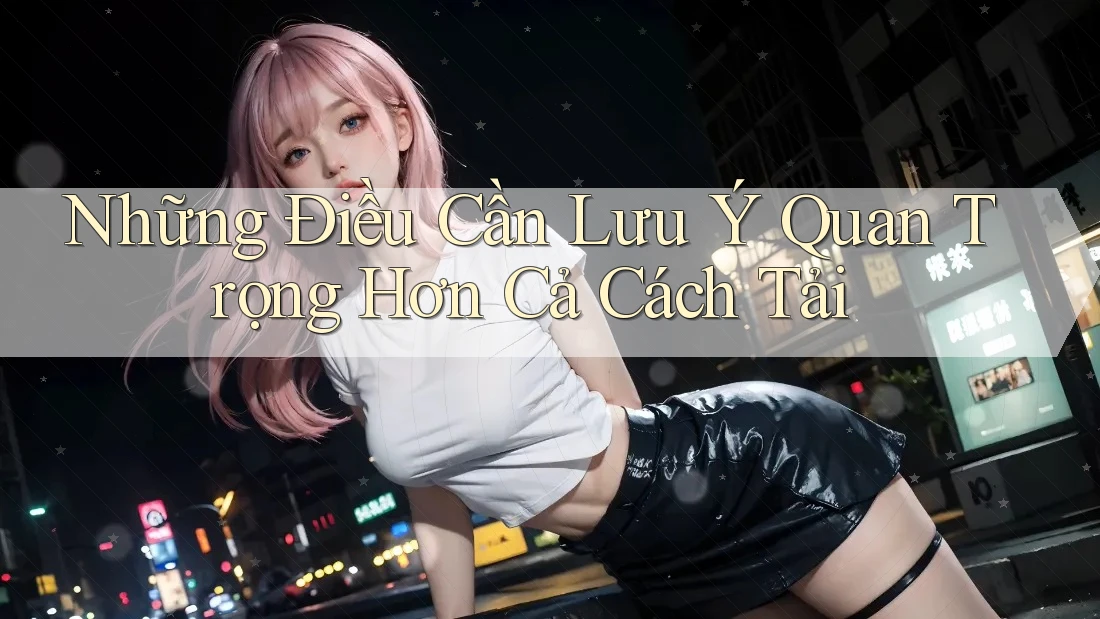 Những Điều Cần Lưu Ý Quan Trọng Hơn Cả Cách Tải Những Điều Cần Lưu Ý Quan Trọng Hơn Cả Cách Tải