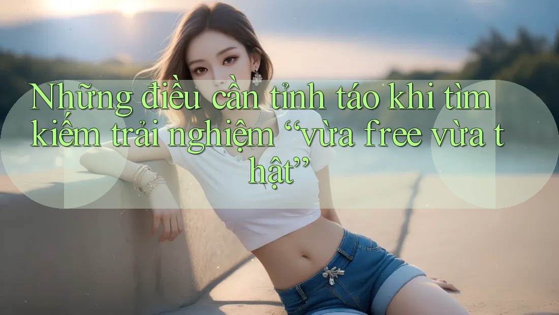 Những điều cần tỉnh táo khi tìm kiếm trải nghiệm “vừa free vừa thật”