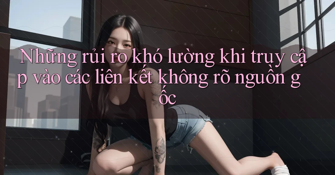Những rủi ro khó lường khi truy cập vào các liên kết không rõ nguồn gốc