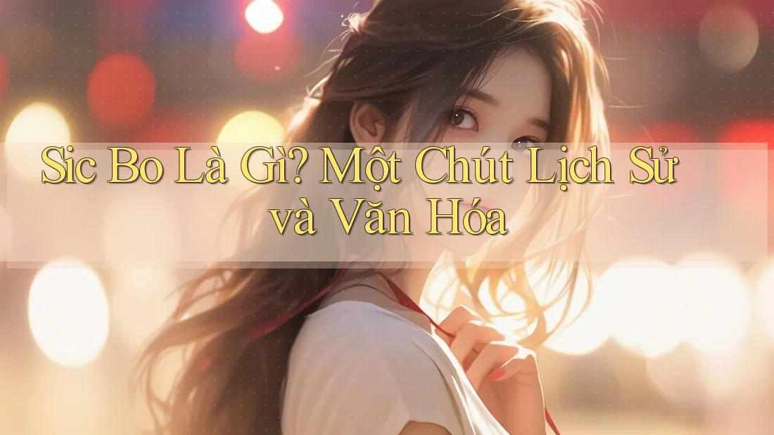 Sic Bo Là Gì? Một Chút Lịch Sử và Văn Hóa Sic Bo Là Gì? Một Chút Lịch Sử và Văn Hóa