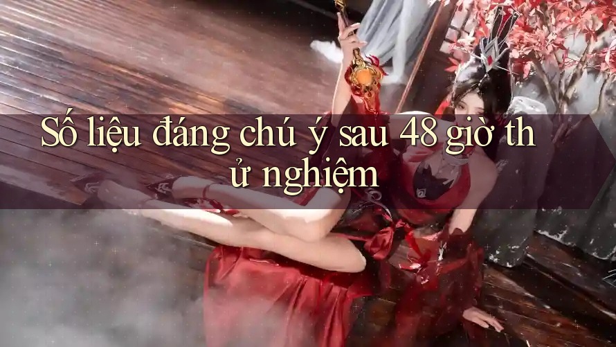 Số liệu đáng chú ý sau 48 giờ thử nghiệm