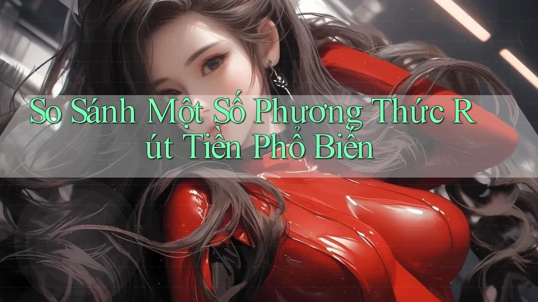 So Sánh Một Số Phương Thức Rút Tiền Phổ Biến So Sánh Một Số Phương Thức Rút Tiền Phổ Biến