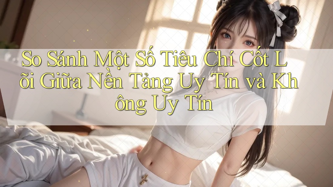 So Sánh Một Số Tiêu Chí Cốt Lõi Giữa Nền Tảng Uy Tín và Không Uy Tín So Sánh Một Số Tiêu Chí Cốt Lõi Giữa Nền Tảng Uy Tín và Không Uy Tín