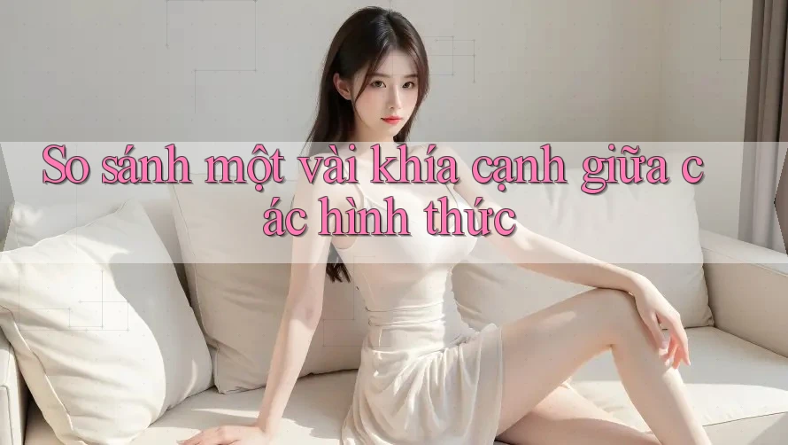 So sánh một vài khía cạnh giữa các hình thức