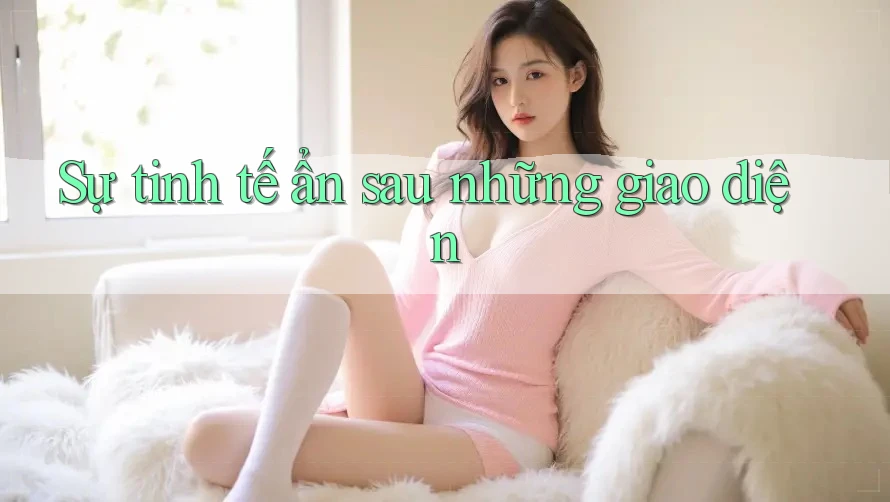 Sự tinh tế ẩn sau những giao diện Sự tinh tế ẩn sau những giao diện