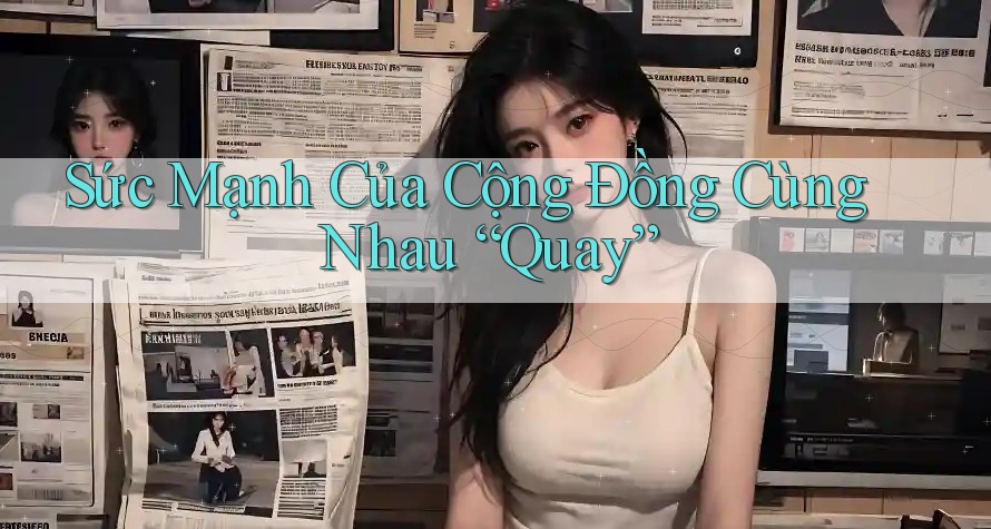 Sức Mạnh Của Cộng Đồng Cùng Nhau “Quay” Sức Mạnh Của Cộng Đồng Cùng Nhau “Quay”