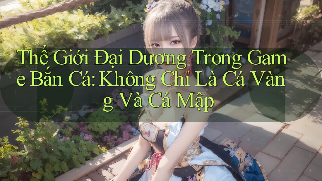 Thế Giới Đại Dương Trong Game Bắn Cá: Không Chỉ Là Cá Vàng Và Cá Mập