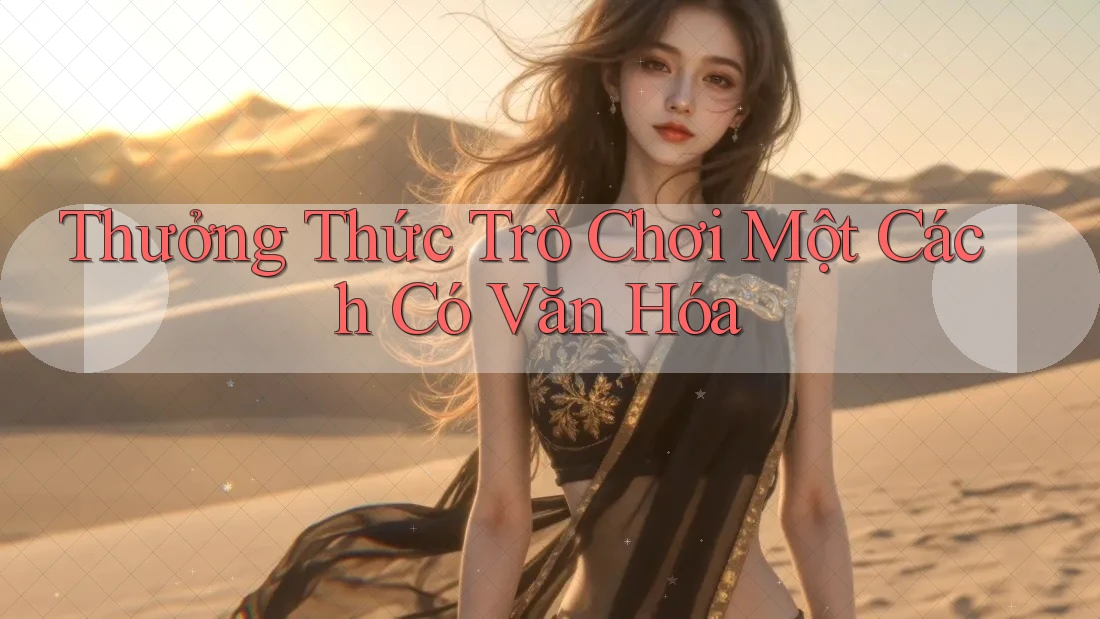 Thưởng Thức Trò Chơi Một Cách Có Văn Hóa