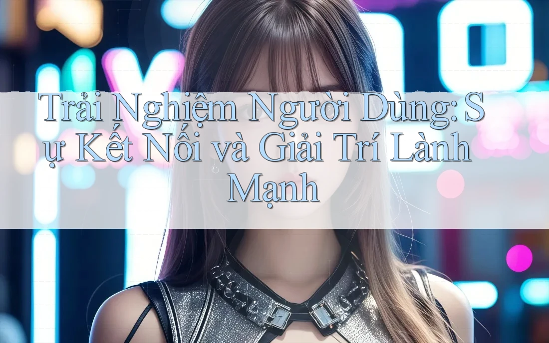 Trải Nghiệm Người Dùng: Sự Kết Nối và Giải Trí Lành Mạnh