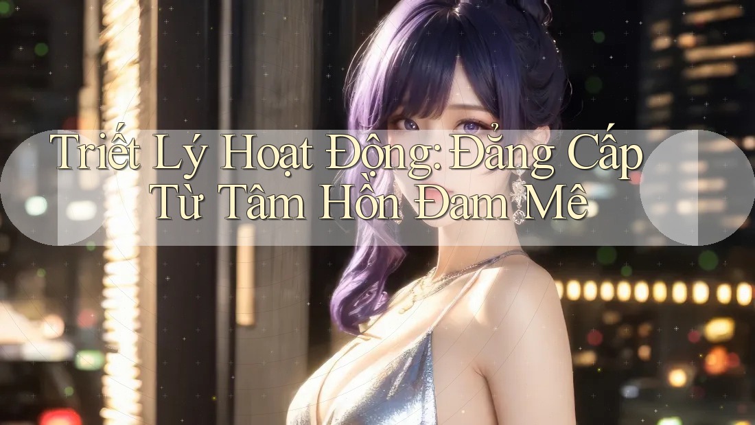 Triết Lý Hoạt Động: Đẳng Cấp Từ Tâm Hồn Đam Mê Triết Lý Hoạt Động: Đẳng Cấp Từ Tâm Hồn Đam Mê